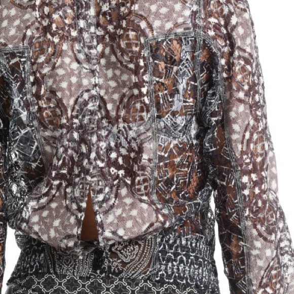 BYRON LARS LACE TOP NWT - Picture 2 of 8